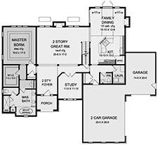 Plan GL-2614 First Floor