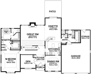 Plan BH-2754 First Floor