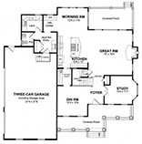 Plan JF-2803 First Floor