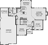 Plan GL-2826 First Floor