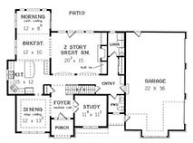 Plan GL-2836 First Floor