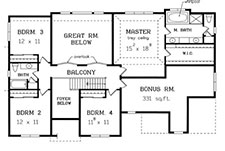 Plan GL-2836 Second Floor