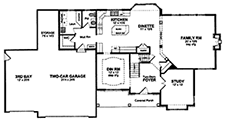 Plan JF-2883 First Floor