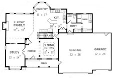 Plan GL-2919 First Floor