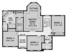 Plan GL-2979 Second Floor