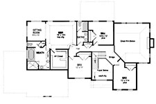 Plan JF-3121 Second Floor