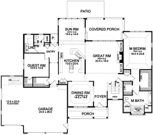 Plan BH-3744 First Floor