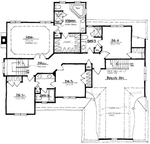 Plan AP-552 Second Floor