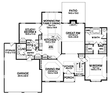 Plan BH-12 First Floor